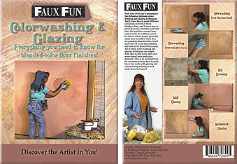 Colorwashing and Glazing faux finish technqiues dvd