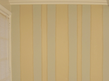 Variagated stripe faux finish pattern